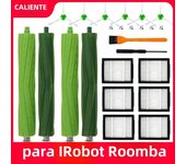 Hepa Filter Brush Roll for iRobot Roomba I7 E5 E6 I3 Series Robot Vacuum Cleaner Accessories Hepa Filter Side Brush Mop Cloths