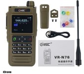 VR-N76 Walkie Talkie UV Dualband Waterproof Outdoor Radio Bluetooth GPS Position