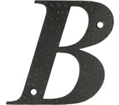 Letra B-4" Acero Negro  AMIG