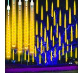 Outdoor LED Meteor Shower Lights Falling Rain Drop Fairy String Light Waterproof for Christmas Party Garden Holiday Decorations