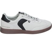 XTI | Zapatillas Bajas XTI para Hombre – Deportivas en Color Beige con Detalles en Negro – Sneaker con Cordones – Estilo Casual – Tendencia – Cómodas y Versátiles – Modelo 143396