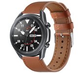 Para Galaxy Watch 3 41mm banda de reloj de cuero