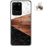 Tumundosmartphone Funda Gel Tpu para Samsung Galaxy S20 Ultra diseño Mármol 11 Dibujos