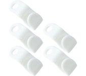 10/30/60pcs Mini Clothes Hanger for Closet Connector Hooks Cascading Plastic Wardrobe Coat Organizer Rack Holder Space Saving