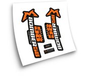 Pegatinas compatibles con horquilla bici Marzocchi Bomber 58