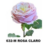 Rosa Cabbage de Tela 10 Cms - Decoración Realista