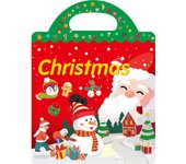 Reusable Jelly Sticker Book for Kids - Early Learning Fun with 2 Sizes & Various Themes