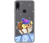 Tumundosmartphone Funda Gel Transparente para Xiaomi Redmi Note 7 diseño Cabra Dibujos