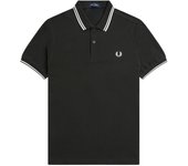 Polo Fred Perry Twin Tipped Hombre Verde