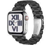 Transparent Resin strap for apple watch band 42mm 40mm correa 44mm 38mm Smart Wrist link bracelet iwatch series 8 7 6 5 4 SE 9