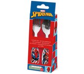 Juego de Cubiertos Spider-Man CZ11342 Acero Inoxidable Multicolor 2 Piezas