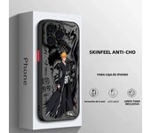 Cool Death Anime Cartoon For Apple iPhone 15 14 13 12 11 Plus Pro XR XS X Max Colorful Silver Phone Case