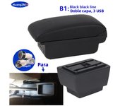 For Skoda Fabia Armrest For Skoda Fabia 3 III 2015-2024 Car Armrest box Dedicated Retrofit Interior Storage box Car Accessories