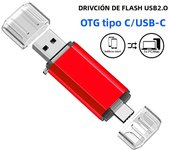 Multifunctional OTG 2 IN 1 type-c USB Flash Drive pendrive 128GB cle usb флэш-накопител stick 8/16/32/64 GB Pen Drive for phone