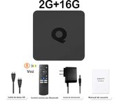 Mortal Q1S Smart TV Box Android 10.0 Allwinner H313 Cortex A53 BT5.0 4K Support Google Voice Wifi 2GB16GB Android TV Set Top Box