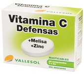 Vallesol Vit.C+melisa+zn 24 Comprimidos