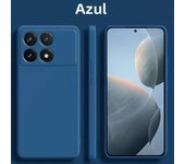 Silicone Phone Case for Xiaomi POCO X6 Pro Original Square Liquid for Xiaomi POCO X6 Pro Soft Lens Shockproof Back Cover Housing