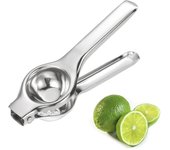 DESEOS Exprimidor limon manual | Exprimidor de citricos | Acero inoxidable | Fácil de usar | Fácil de limpiar