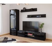 Conjunto de salón Charlotte E107 , Muebles ES, Aglomerado laminado, Con mesa de tv, 192 x 43cm