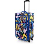 Itaca - Itaca Maletas De Viaje - Maletas Medianas - Maleta De Viaje Blanda 4 Ruedas Grandes - Maleta Mediana Tela.