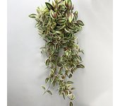 75cm Long Artificial Vines Leaves Fake Hanging Plants Silk Tree Leafs Green Bamboo Winding Rattan For Home Garden Wedding Decor