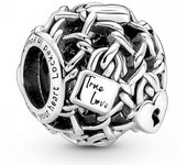 Pandora - Charm Candado Eslabones Cadena en Filigrana 790071C00