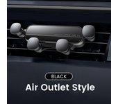 Gravity Car Phone Holder Air Vent Mount Cell Phone Holder in Car Mobile Support For iPhone 13 12  Universal GPS Stand