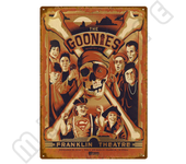 Classic Moive GOONIES Cinema Poster Tin Sign for Home Farmhouse Cafe Kitchen Bathroom Toilet Livingroom Wall Decoration