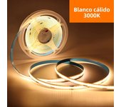 DC12V Dupont Interface COB Strip Light 320LEDs/M Soft Cuttable For Cabinet Closet Kitchen Bathroom Lighting