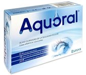 Aquoral gotas oftálmicas sequedad ocular 20 monodosis 0.5 ml