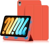 AJIUYU Smart Case For iPad Mini 7 (A17 Pro) Case 8.3" Magnetic Fold PU Leather Book Cover For iPad mini7 2024 mini6 Tablet Case