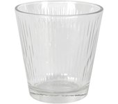 LAV -  SET DE 6 VASOS 255CC GAMA NORA - Set Vasos Cristal Elegante y Duradero - Set Vasos Cristal para Todo Tipo de Bebidas - Set Vasos Cristal Diseño Clásico y Versátil - Set Vasos Cristal Apto para Lavavajillas  - Set Vasos Cristal Transparente