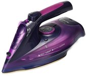 Plancha de vapor, W 2400, Depósito de Agua de 350 ml, de Cerámica Suela, use dual inalámbrico y con cable