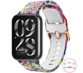 Printing Strap for Xiaomi Mi Band 8 Pro  MiBand 8 Replacement Silicone SmartWatch Wristband Bracele correa Redmi watch 4 Strap
