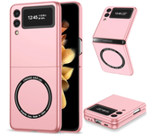 Fashion Ultra Thin Magnetic Magsafing Case for Samsung Galaxy Z Flip 4 5 Flip 3 Wireless Charging Cover for Samsung Z Fold 3 4 5