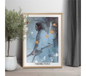 Vintage Japanese Anime Manga Miyamoto Musashi Vagabond Bushido Warrior Art Poster Canvas Painting Wall Prints Picture Home Decor