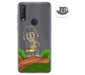 Tumundosmartphone Funda Gel Transparente para Alcatel 1S 2020 / 3L 2020 diseño Mono Dibujos
