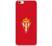 Funda original compatible con iPhone 6 - 6S - Sporting Trama Roja - TPU MATE