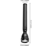 LED Strong Light Security Flashlight for Outdoor Patrol and Self-Defense Multi-Functional Emergency Lighting for Camping Hiking