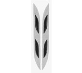 Electric Scooter Body Reflective Stickers For Xiaomi M365 1S Pro for Mi3 Night Safety Warning Strips Carbon Fiber Accessory Part