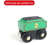 Magnetic Wood Train Toys Wooden Train Accessories Anime James Locomotive Model Car Toy for All Brands Tracks Kid Christmas Gifts