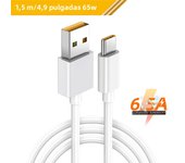 65W 6.5A USB Type C Super-Fast Charge Cable Super Vooc Dart Cord for Realme 9i 9 Pro 8 7 X7 X50 GT GT2 OPPO Find X5 X3 N Reno 7
