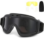 Gafas antivaho, gafas tácticas para airsoft, paintball, esquí, antipolvo, antivaho, protección ocular