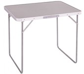 MESA DE PLAYA Y CAMPING DE METAL MEDIANA GRIS