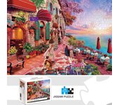 1000 Pieces Morning Blossom Jigsaw Puzzle Home Decor Adults Puzzle Games Family Fun Floor Puzzles Educational Toys for Kids