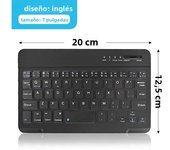 Bluetooth Keyboard for iPad 10th Generation iPad Pro 13 12 11 10 9 8 7 inch iPad Air 13 11th iPad Mini Samsung Xiaomi Tablets