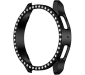 Diamond Watch Case for Samsung Galaxy Watch 7 44mm 40mm Hollow Electroplate Protector Case Cover  For Samsung 7 44mm PC Cover