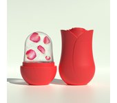Ice Cube Face Roller, Eyes and Neck, Brighten Skin & Enhance Your Natural Glow, Reusable Facial Treatment, Ice Cube Roller