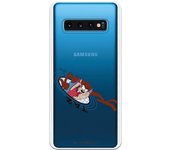 Funda original compatible con Samsung Galaxy S10 - Space Jam Taz