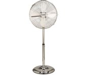 Ventilador Maurer de Pie 125 cm. de Alto Cromo